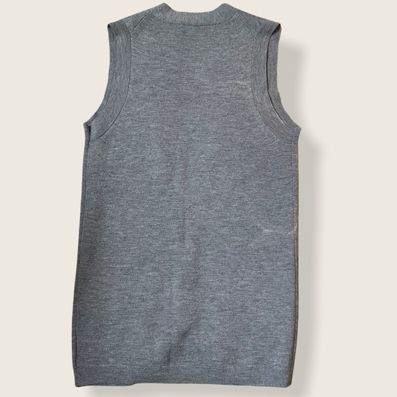 Theory Grey Merino Wool Long Vest size Small - Picture 7 of 13